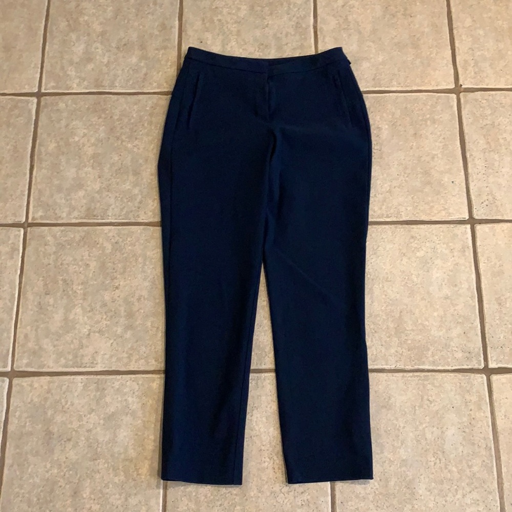 Navy Blue Lululemon Work Pants Nylon Material